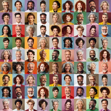 Professional analyzing data